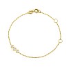 Bracelet br1997 in Gold with Diamonds