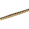 14k Yellow Gold Tennis Bracelet Black Diamonds 8.50ct br2114Dn