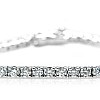 Gold tennis bracelet with 2.00ct colorless diamonds br2687