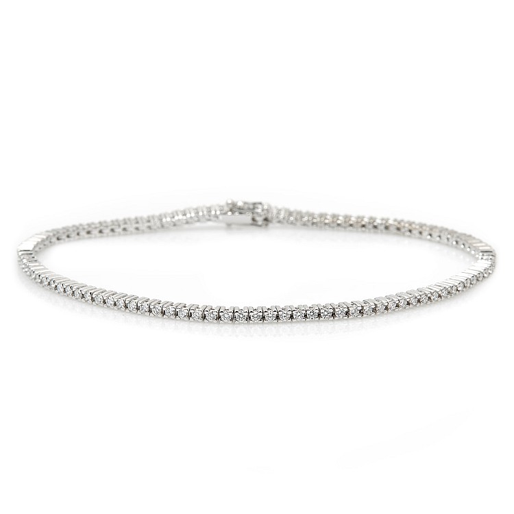 Tennis bracelet 1.50ct in Gold with Diamonds br2690