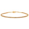 Gold tennis bracelet with Diamonds 0.50ct br2694