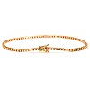 Gold tennis bracelet with Diamonds 0.50ct br2694