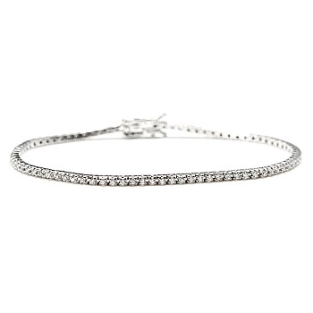 Tennis Bracelet in 18k Gold with 1.50ct Diamonds br2694