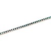 Gold Tennis Bracelet with 2.20ct Blue Diamonds br2694db