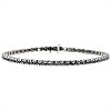 Gold Tennis Bracelet with Black Diamonds 1.00ct br2694dn