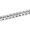 White Gold 18k Tennis Bracelet with 4.40ct Clear Diamonds br2694