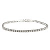 18k White Gold Tennis Bracelet with Diamonds 0.87ct br2694