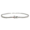 18k White Gold Tennis Bracelet with Diamonds 0.87ct br2694