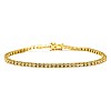 Gold tennis bracelet with Diamonds 0.87ct br2694