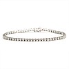 White Gold 18k Tennis Bracelet with 2.70ct Clear Diamonds br2694