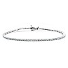 Tennisarmband 1,00 ct in goud met kleurloze diamanten br2696