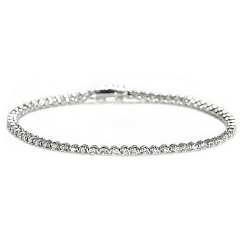 Tennis Bracelet in 18k Gold with 1.50ct Diamonds br2762