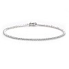 Tennis bracelet 0.50ct in Gold with colorless Diamonds br2762