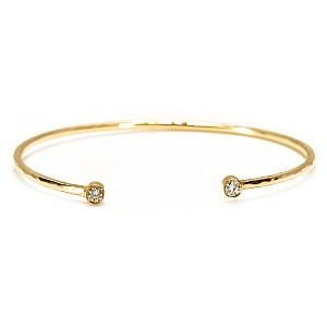 Fixed Bracelet br307 in Gold with Natural Diamonds