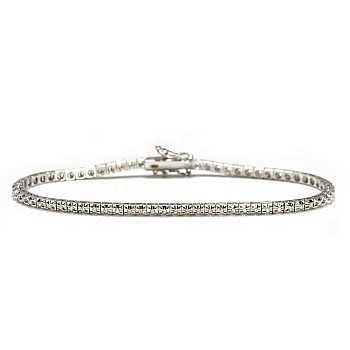 Gold tennis bracelet with Diamonds 0.50ct br4029