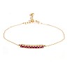 Bracelet br2744 in Gold with Rubies