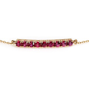 Bracelet br2744 in Gold with Rubies