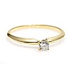 Engagement ring i007 in Gold with Diamond