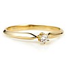 Engagement ring i009 in Gold with Diamond