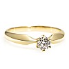 Engagement ring i017p6 in Gold with Diamond - GIA 0.30ct - 0.40ct