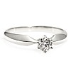 Engagement ring i017p6 in Gold with Diamond - GIA 0.30ct - 0.40ct