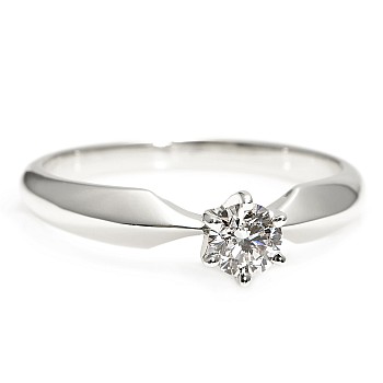 Engagement ring i017p6 in Gold with Diamond - GIA 0.50ct - 0.70ct