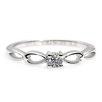 Engagement or anniversary ring i100 in Gold with Diamond 0.10ct - 0.25ct