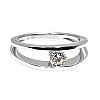 Engagement ring i1145 in Gold with Diamond - GIA 0.30ct - 0.40ct