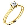 Engagement ring i122047 in Gold with Diamond - GIA 0.50ct - 0.70ct