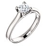 Engagement ring i122100 in Gold with Colorless Diamond - GIA 0.30ct - 0.40ct