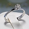 Engagement ring p122118 in Platinum with Diamond - GIA 0.50ct - 0.70ct