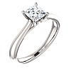 Gold engagement ring with Diamond - GIA 0.30ct - 0.40ct i122455