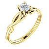 Engagement ring i122705 in Gold with Diamond - GIA 1.00ct