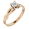 Engagement ring i122705 in Gold with Diamond - GIA 1.00ct