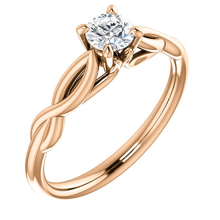 Engagement ring i122705 in Gold with Diamond - GIA 1.00ct