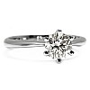 Engagement ring model Tiffany i168 in Gold with Diamond - GIA 1.00ct