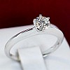 Classic engagement ring p1906 in Platinum with Diamond - GIA 0.50ct - 0.70ct