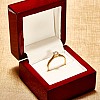 14k Yellow Gold Engagement Ring with GIA Certified Round Diamond i1907