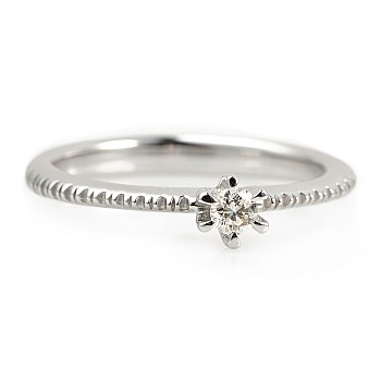 Engagement ring i220 in Gold with Diamond 0.10ct - 0.25ct