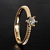 Engagement ring i220 in Gold with Diamond