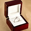 i516 Gold Engagement Ring with Diamond - GIA 0.30ct - 0.40ct