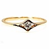 Engagement ring i666 in Gold with Diamond