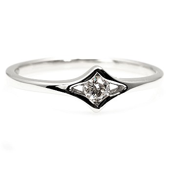 Engagement ring i666 in Gold with Diamond  0.10ct - 0.25ct