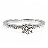 Engagement ring i71618 in Gold with Colorless Diamond - GIA 0.30ct - 0.40ct