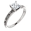 Engagement ring i71618 in Gold with Colorless Diamond - GIA 0.30ct - 0.40ct