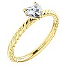 Engagement ring i71626 in Gold with Colorless Diamond - GIA 0.30ct - 0.40ct