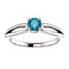 Engagement ring i71627Db in Gold with Blue Diamond