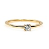 Engagement ring in Gold with Colorless Diamond i71863