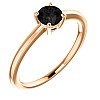 Gold engagement ring i71863dn with Black Diamond 0.50ct - 0.85ct