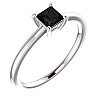 Gold engagement ring i71863dn with Black Diamond 0.50ct - 0.85ct